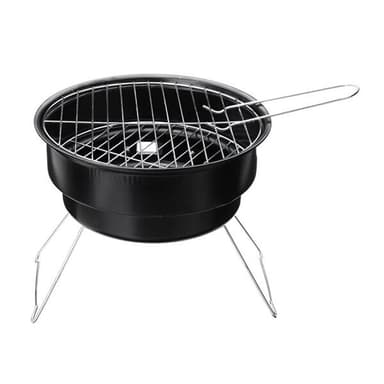 Liten & Kraftfull Portabel Grill – Perfekt för Picknick & Camping!