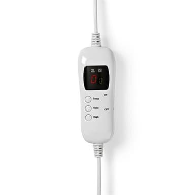 Nedis Elektrisk filt 180 x 130 cm med 9 värmeinställningar