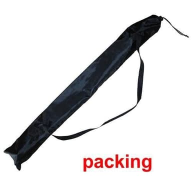 Hopfällbara Gångstavar i lättvikts-ALU - 3-sektions  67-135 CM - 2 pack