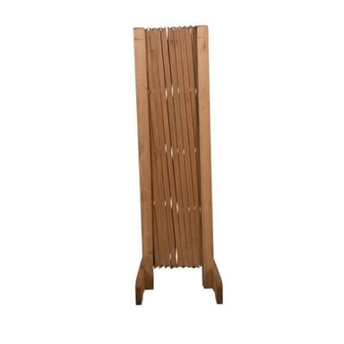 Hundstängsel hopfällbart i trä 90cm högt 30-117cm brett