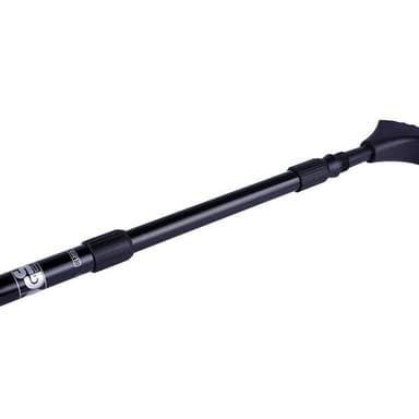 Hopfällbara Gångstavar i lättvikts-ALU - 3-sektions  67-135 CM - 2 pack