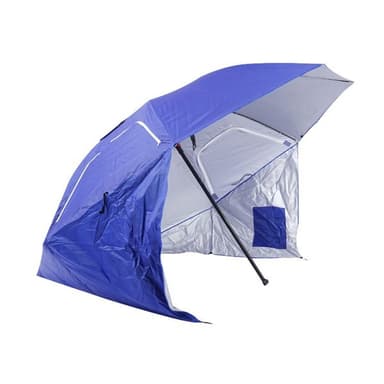 XXL Strandparasoll med UV-skydd & Vindskydd