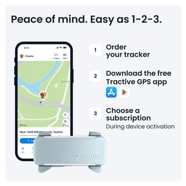 Tractive Dog 6 GPS-tracker (mint)