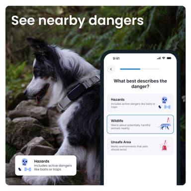 Tractive Dog 6 GPS-tracker (svart)