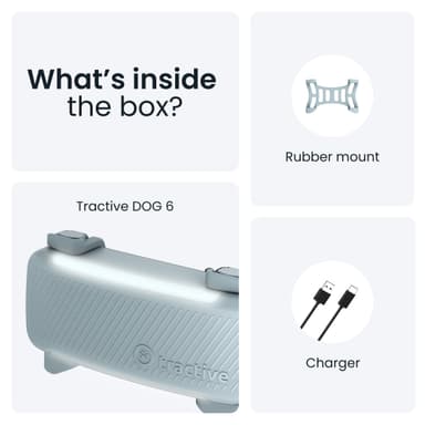 Tractive Dog 6 GPS-tracker (mint)