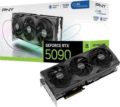 PNY GeForce RTX 5090 32GB OC 3X grafikkort