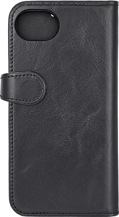 Buffalo iPhone 16E 2-i-1 plånboksfodral (svart)