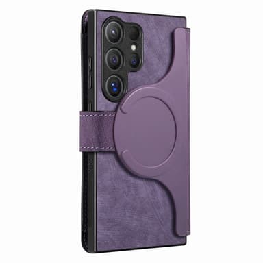 SKALO Samsung S25 Ultra CASENEO MW-03 Plånboksfodral - Lila