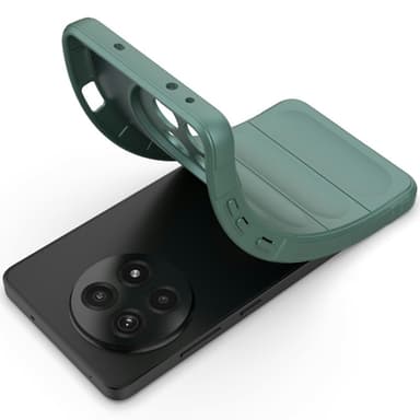 SKALO OnePlus 13R Rugged Bumpers TPU Skal - Grön