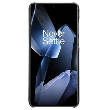 SKALO OnePlus 13 PU-Läder Korthållare Skal - Svart