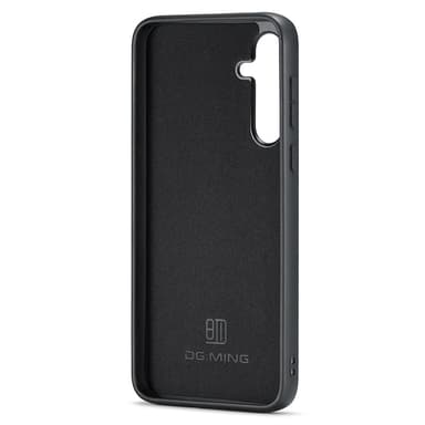 DG MING Samsung S25 Premium PU-Läder Hybrid Skal - Mörkbrun