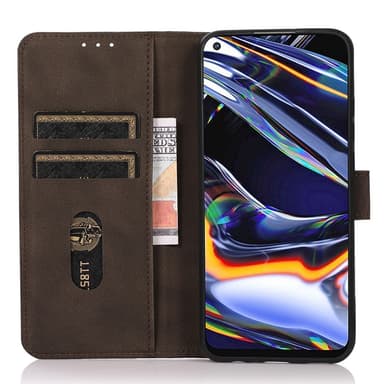 SKALO OnePlus 13 KHAZNEH Plånboksfodral - Brun