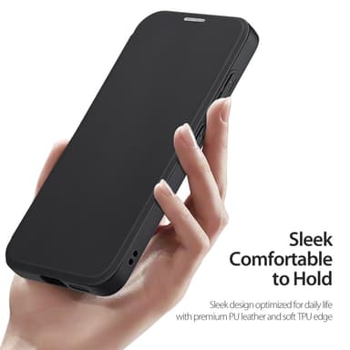 DUX DUCIS Samsung S25 Skin X Pro Plånbok - Svart