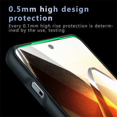 SKALO OnePlus 13 Skin-touch Hybrid Skal - Svart