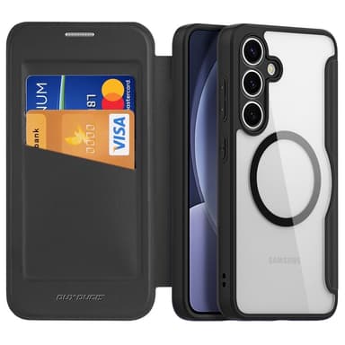 DUX DUCIS Samsung S25 Skin X Pro Plånbok - Svart