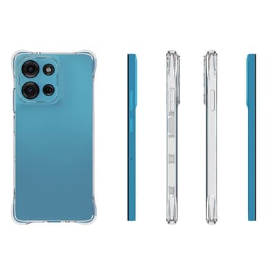 SKALO Motorola Moto G75 5G Extra strong TPU Skal - Transparent