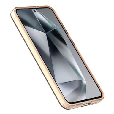 SKALO Samsung S25 Candy Series Hybrid Skal - Orange