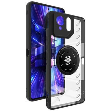 IMAK Asus ROG Phone 9 5G UX-9A Heat Dissipation Skal - Svart