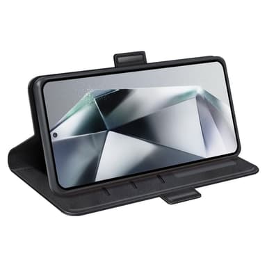 SKALO Samsung S25 Ultra Premium ID Plånboksfodral - Svart