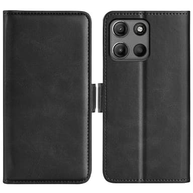SKALO Motorola Moto G15 4G Premium ID Plånboksfodral - Svart