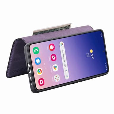 SKALO Samsung S25 CASENEO MW-03 Plånboksfodral - Lila