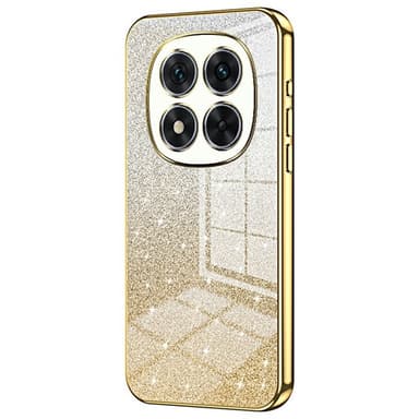 SKALO Xiaomi Redmi Note 14 Pro 5G Electroplating Glitter Skal - Guld