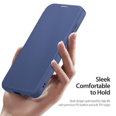 DUX DUCIS Samsung S25 Skin X Pro Plånbok - Blå
