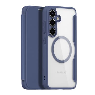 DUX DUCIS Samsung S25 Skin X Pro Plånbok - Blå