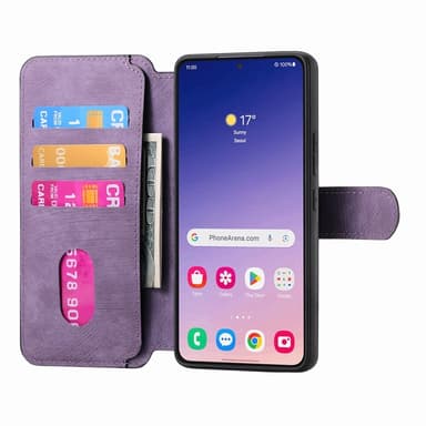 SKALO Samsung S25 CASENEO MW-03 Plånboksfodral - Lila