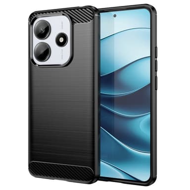 SKALO Xiaomi Redmi Note 14 5G Armor Carbon Skal - Svart