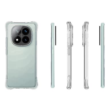 SKALO Xiaomi Redmi Note 14 Pro+ 5G Extra strong TPU Skal - Transparent