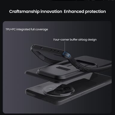 NILLKIN OnePlus 13 CamShield Pro Series Skal - Svart
