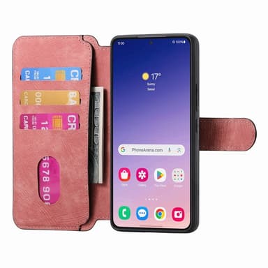 SKALO Samsung S25+ CASENEO MW-03 Plånboksfodral - Rosa