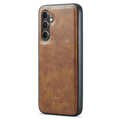 DG MING Samsung S25 2-i-1 Magnet Plånboksfodral - Brun