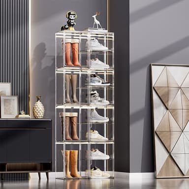 Displaylåda i plast 36x27x22cm