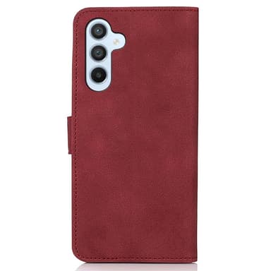 SKALO Samsung S25 KHAZNEH Plånboksfodral - Röd