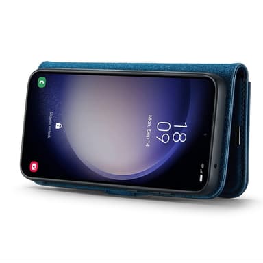 DG MING Samsung S25+ 2-i-1 Magnet Plånboksfodral - Blå