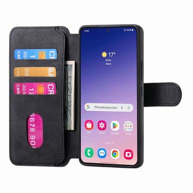 SKALO Samsung S25+ CASENEO MW-03 Plånboksfodral - Svart
