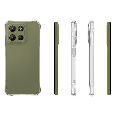 SKALO Motorola Moto G15 4G Extra strong TPU Skal - Transparent