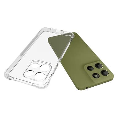 SKALO Motorola Moto G15 4G Extra strong TPU Skal - Transparent