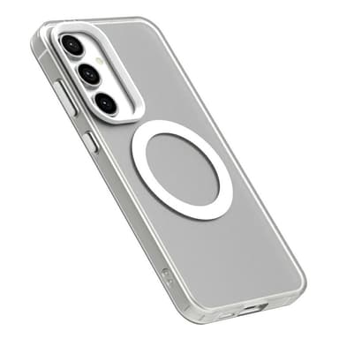 SKALO Samsung S25 Candy Series Hybrid Skal - Vit
