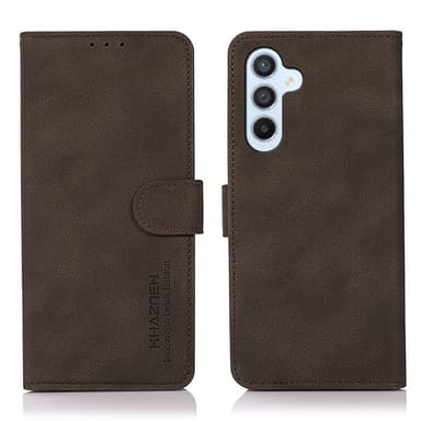 SKALO Samsung S25 KHAZNEH Plånboksfodral - Brun