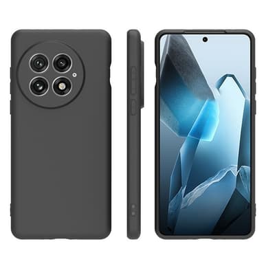SKALO OnePlus 13 Mattsvart Ultratunn TPU Skal - Svart