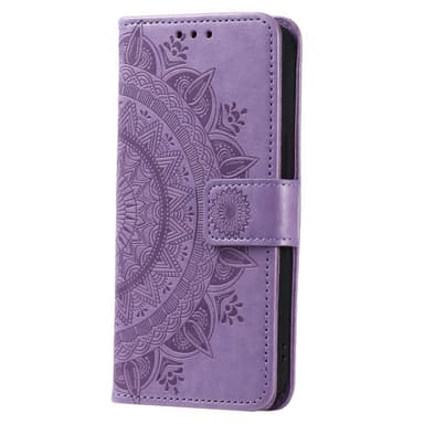 SKALO OnePlus 13R Mandala Plånboksfodral - Lila