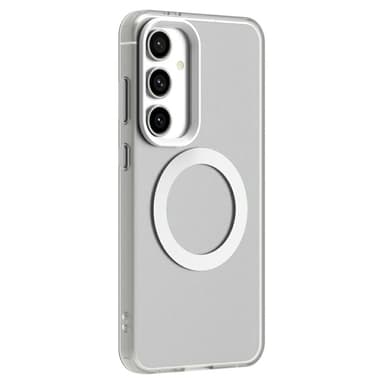 SKALO Samsung S25 Candy Series Hybrid Skal - Vit