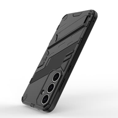SKALO Samsung S25 Armor Hybrid Punk Skal - Svart
