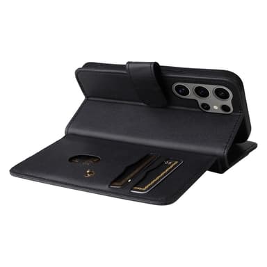 SKALO Samsung S25 Ultra KT 10-FACK Plånboksfodral - Svart