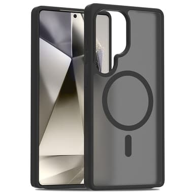 SKALO Samsung S25 Ultra Skin-touch Hybrid Skal - Svart