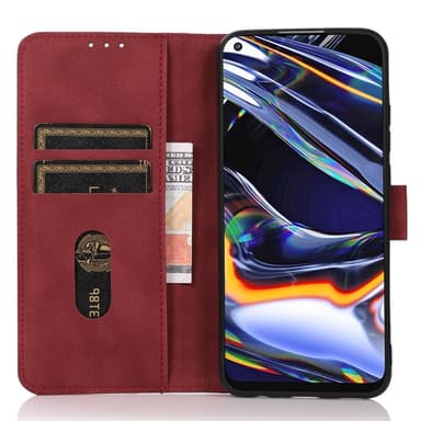 SKALO OnePlus 13R KHAZNEH Plånboksfodral - Röd