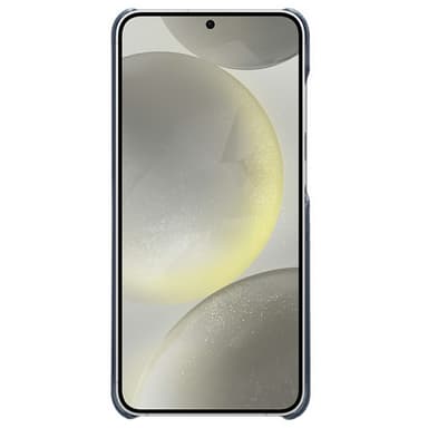 SKALO Samsung S25+ PU-Läder Korthållare Skal - Blå